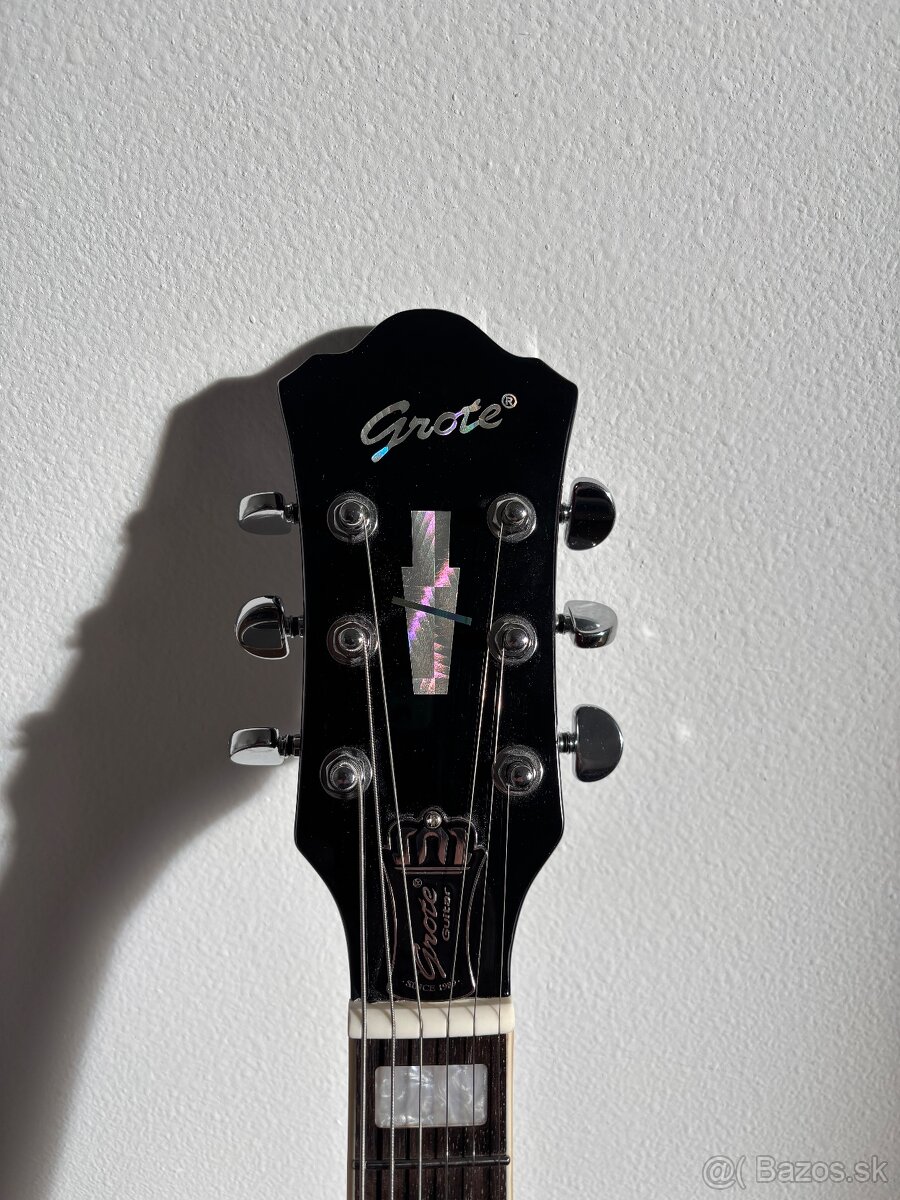 ✅Semiakustická elektrická gitara Grote - Semi Hollow body✅ - 3