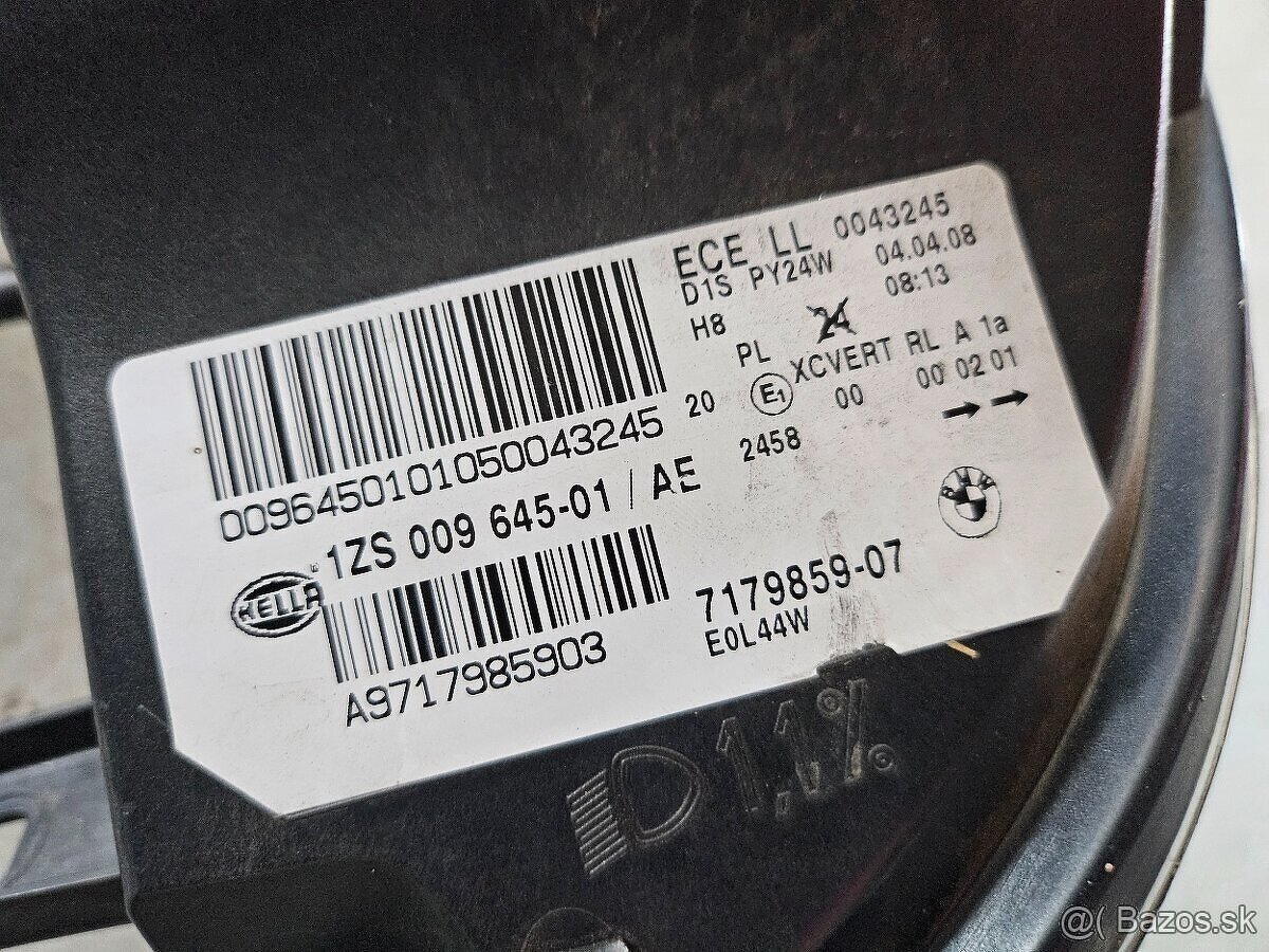 Ľavé predné svetlo bmw X6 E71 - 3