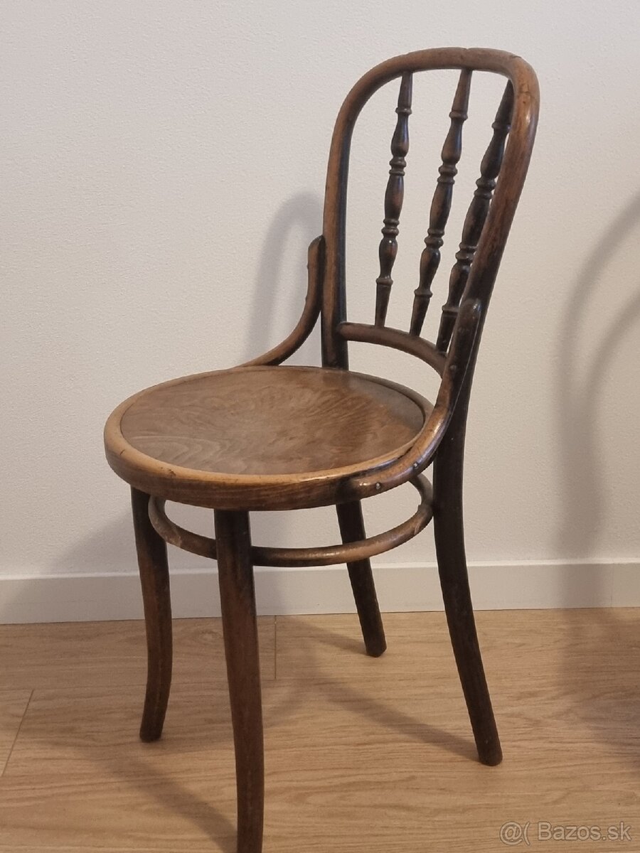 Retro drevené stoličky - 3