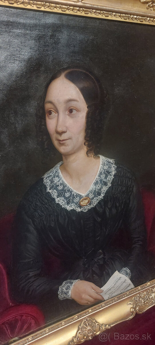 PORTRÉT DÁMY 1846 - 3