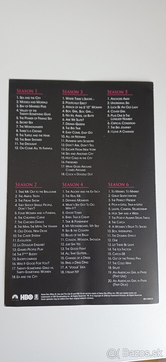Sex v meste DVD - 3