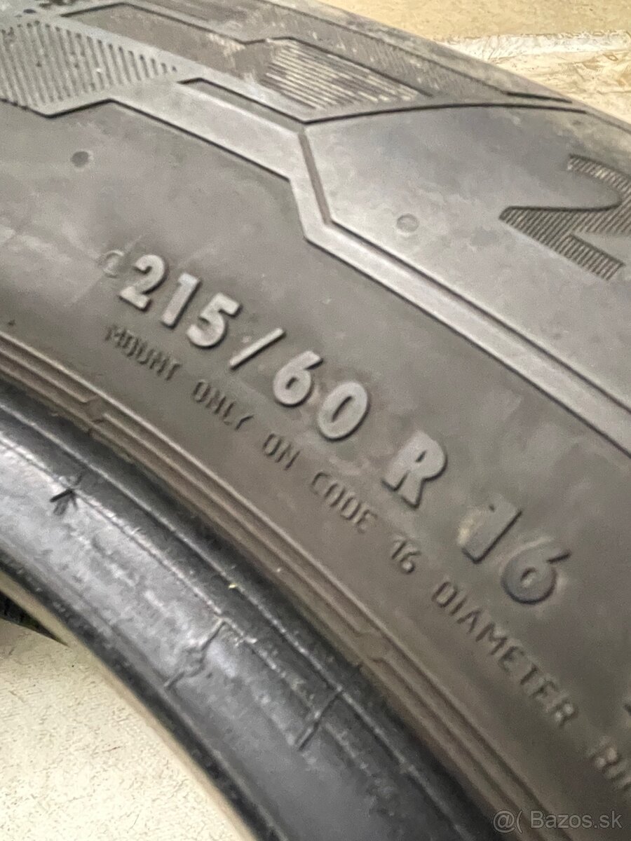 Barum 215/60 R16 zimné - 3