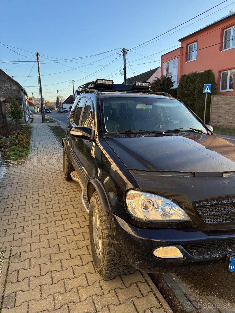 ML 163 2,7 cdi úprava offroad