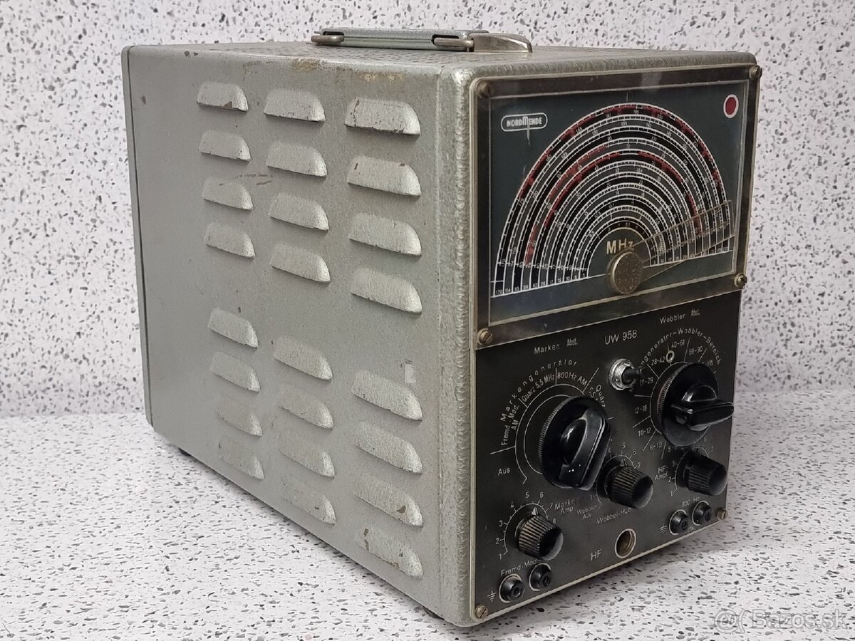 WOBLER 》 NORDMENDE UW 958 》MERACÍ PRÍSTROJ VOBLER - 3