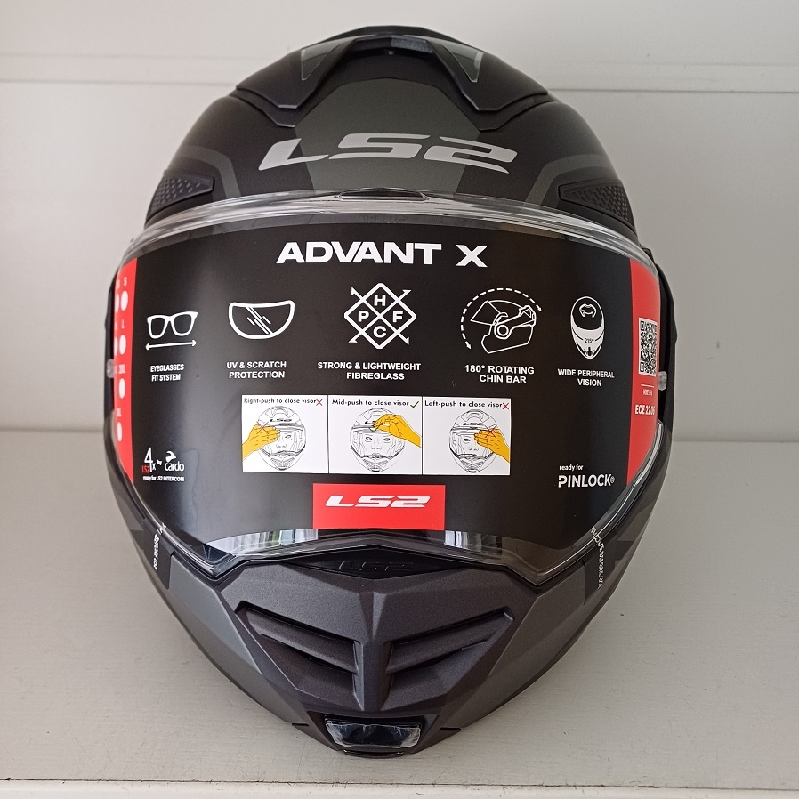 Silniční překlápěcí přilba LS2 Advant METRYK X - 3