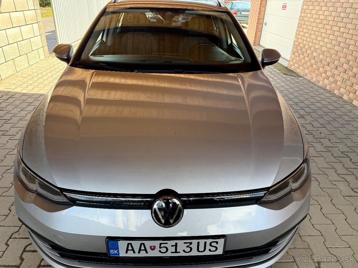 VW Golf 8 Variant 2.0 TDI 85 kW Life DSG 7/2021, 123 875km - 3