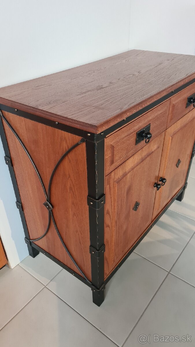 Masiv dubova komoda 53x105x92 - 3