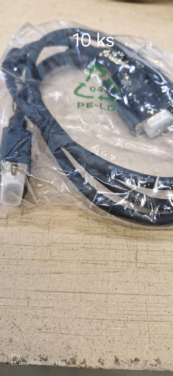 HDMI, VGA, BNS, USB prepojovacie káble - 3