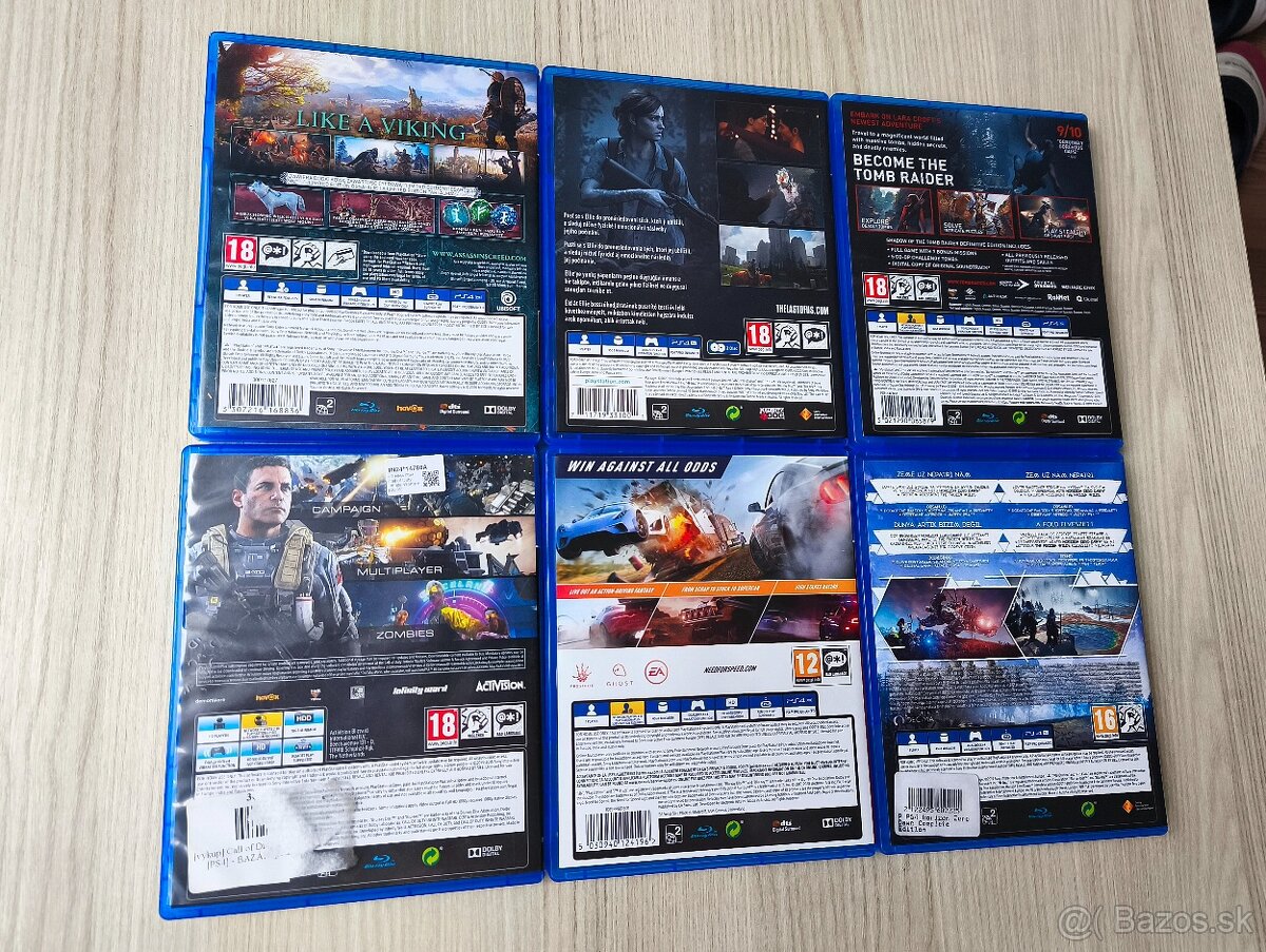 Playstation 4 hry - PS4 Hry - DVD, Pro Enhanced s obalmi / - 3