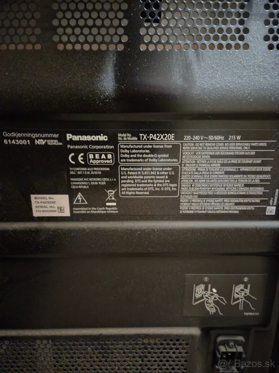 ✅Televízor Panasonic 42" / 107 cm + Držiak na stenu✅ - 3