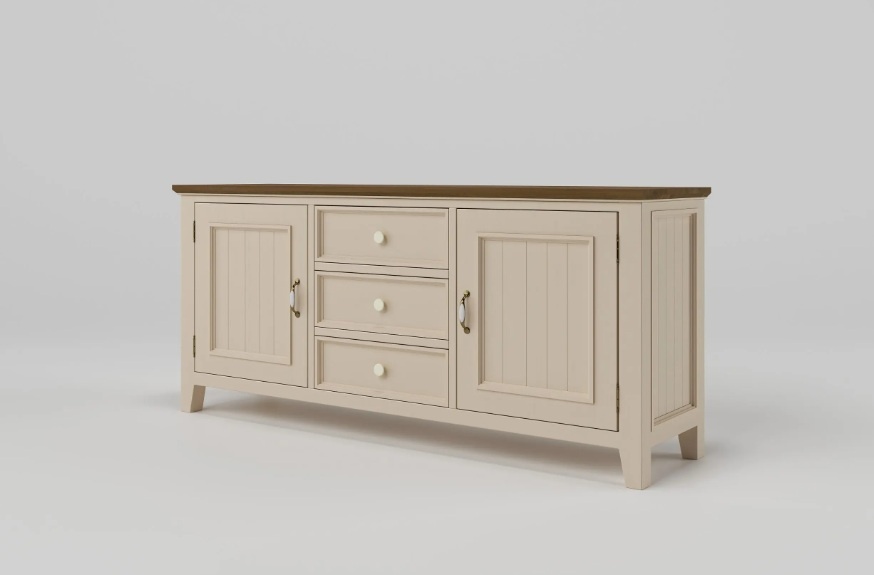 Komoda PROVENSAL z bukového masívu - 3