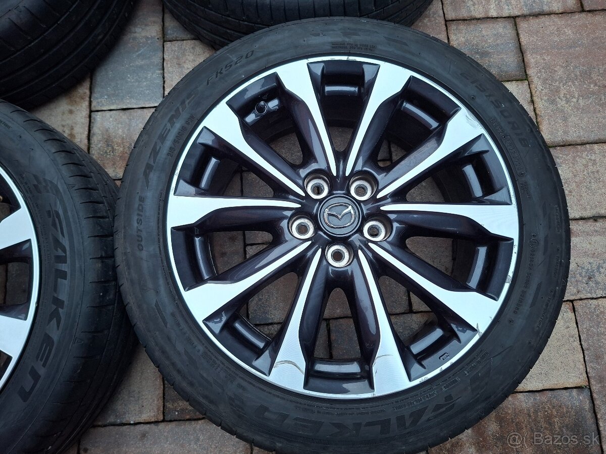 Predám hlinikové disky org.Mazda CX3--R18 - 3