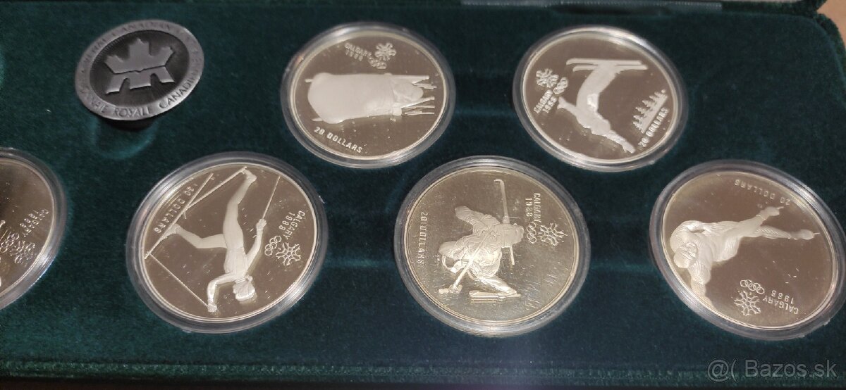 Predám 10oz strieborné mince Canada - 3