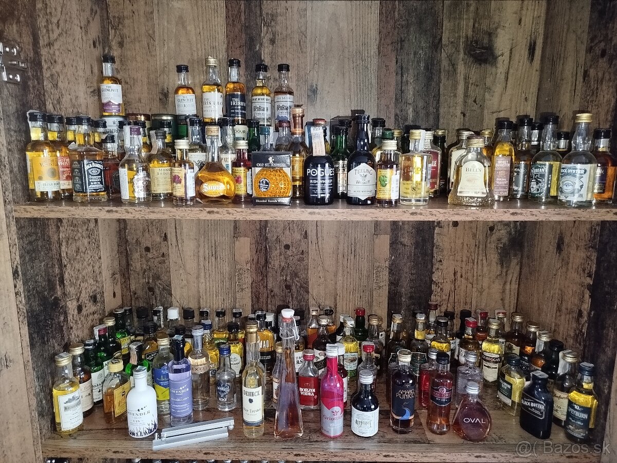 Miniatúrne fľašky alkoholu - 3