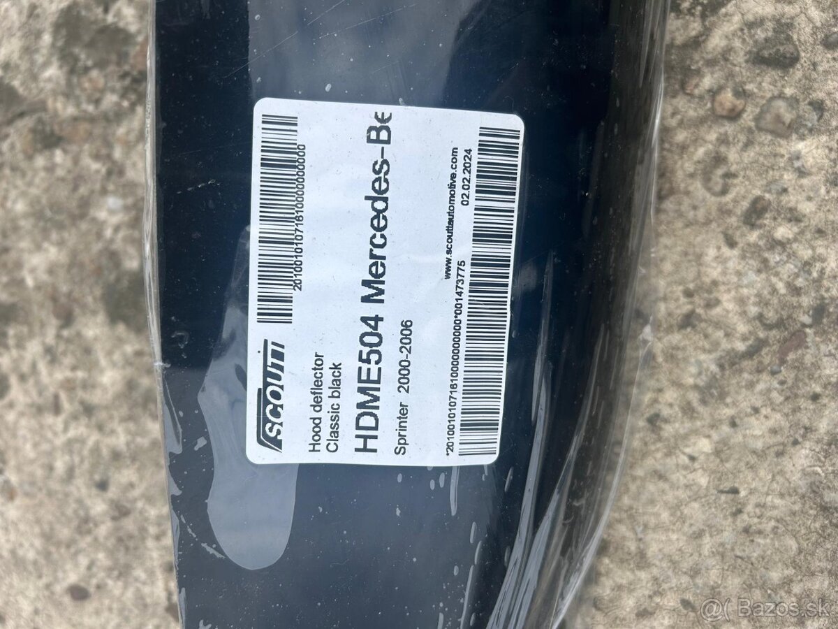 Deflektor, kryt kapoty na MERCEDES - SPRINTER ( 2000-2006 ) - 3