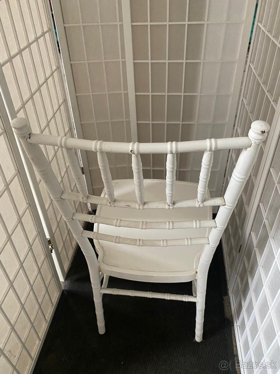 Kovové stoličky bez podušiek - 3