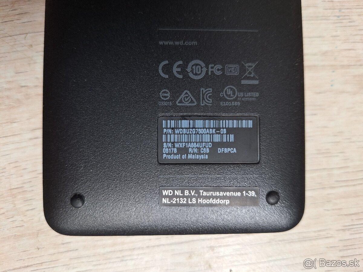 Externý HDD WD Elements 750GB USB 3.0 – 2.5" - 3