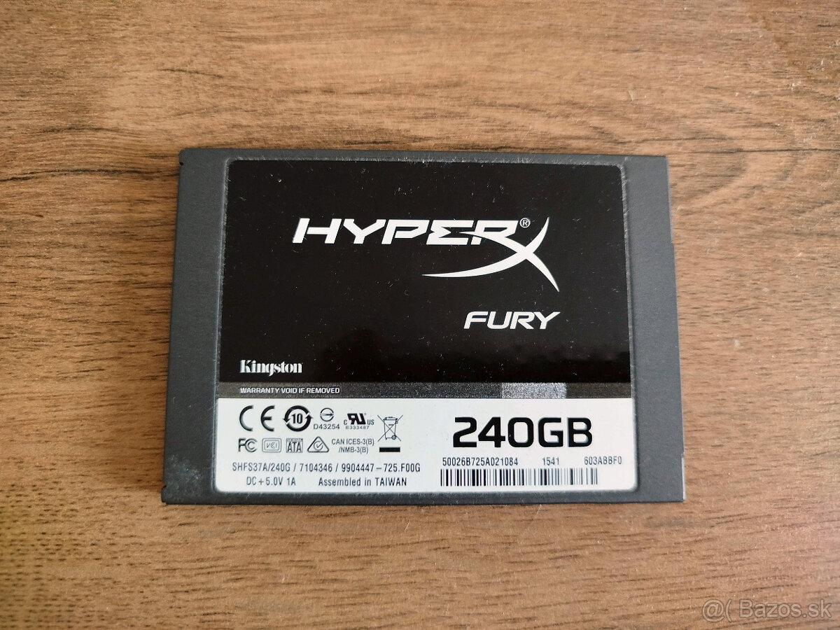 2.5" SSD disky - 3