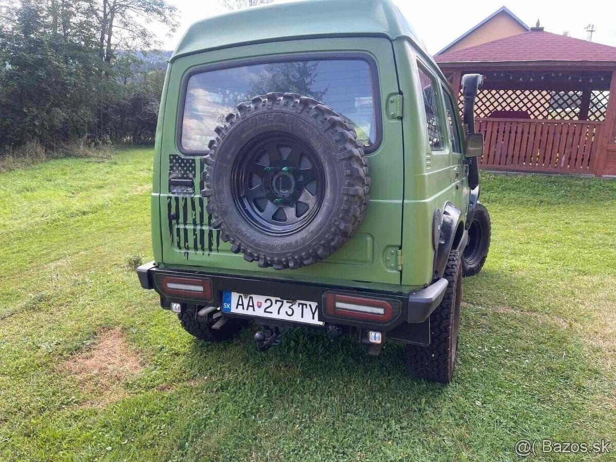 Predám Suzuki Samurai SJ413 1.3 benzín 4x4 - 3