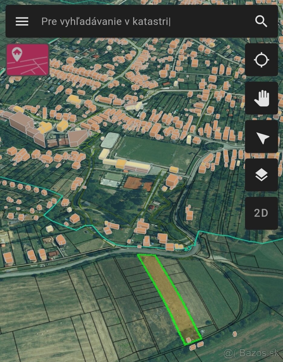 POZEMOK NA PREDAJ, VEĽKÝ ŠARIŠ, ul.Hlavná - 3