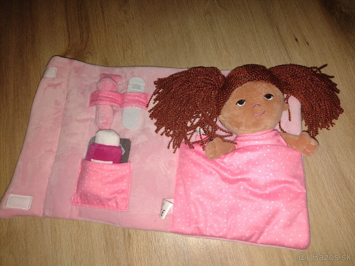Plyšová bábika s doplnkami - 3