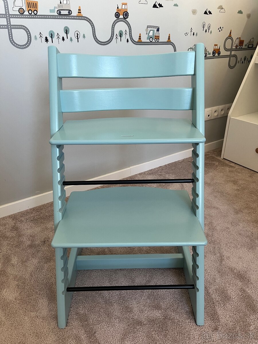 Stokke Tripp Trapp stolicka aqua blue - 3