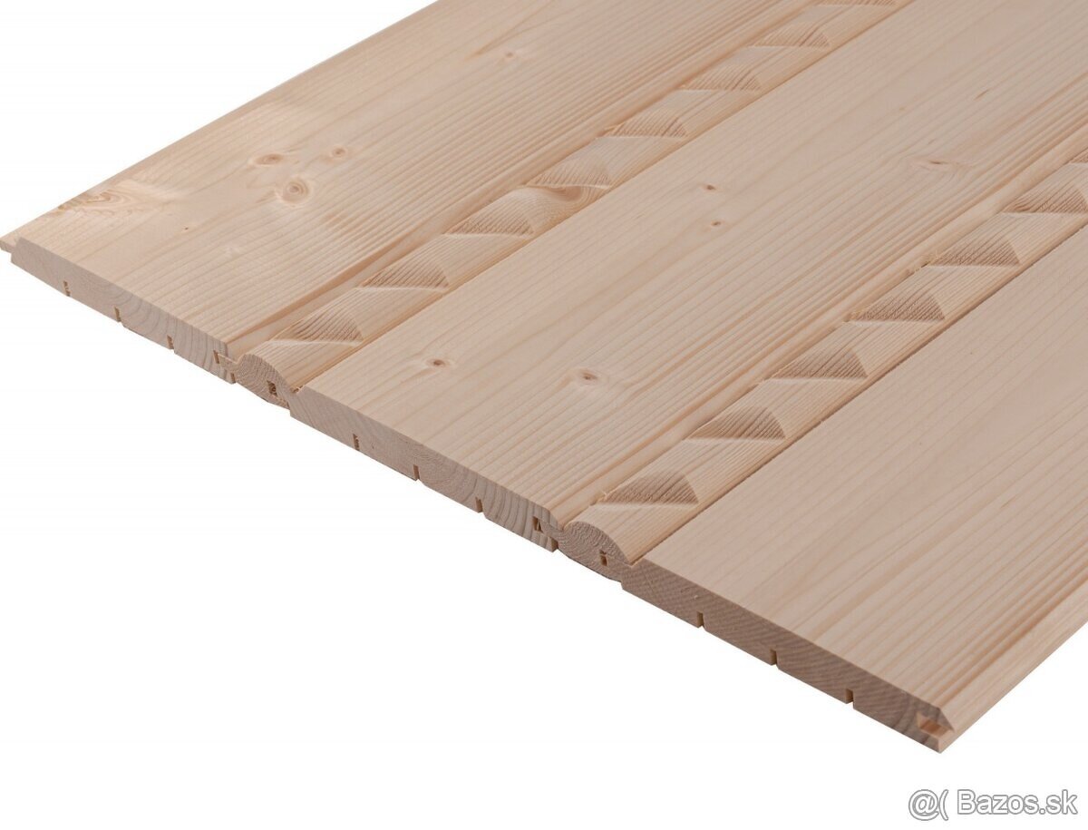Červeny smrek terasové dosky,tatranský obklad - 3