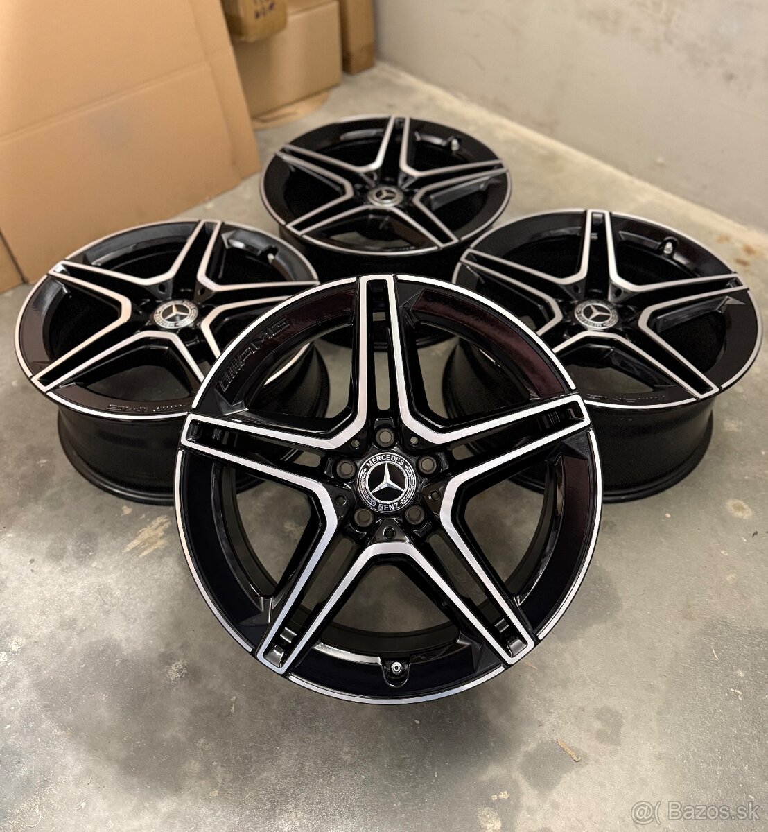 Hlinikove disky 5x112 R19 Mercedes Benz AMG - GLC Coupe C253 - 3