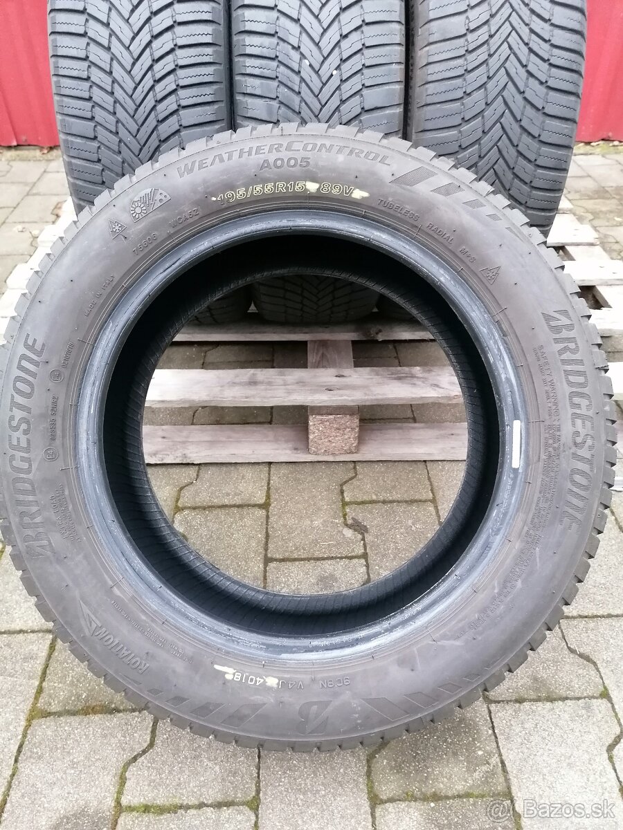 195/55R15 zimne Bridgestone - 3
