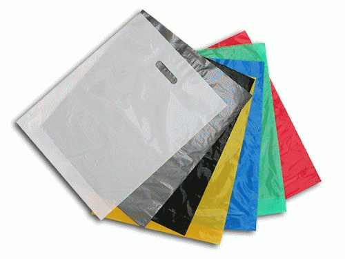 Pevné igelitové tašky s potlačou - 3