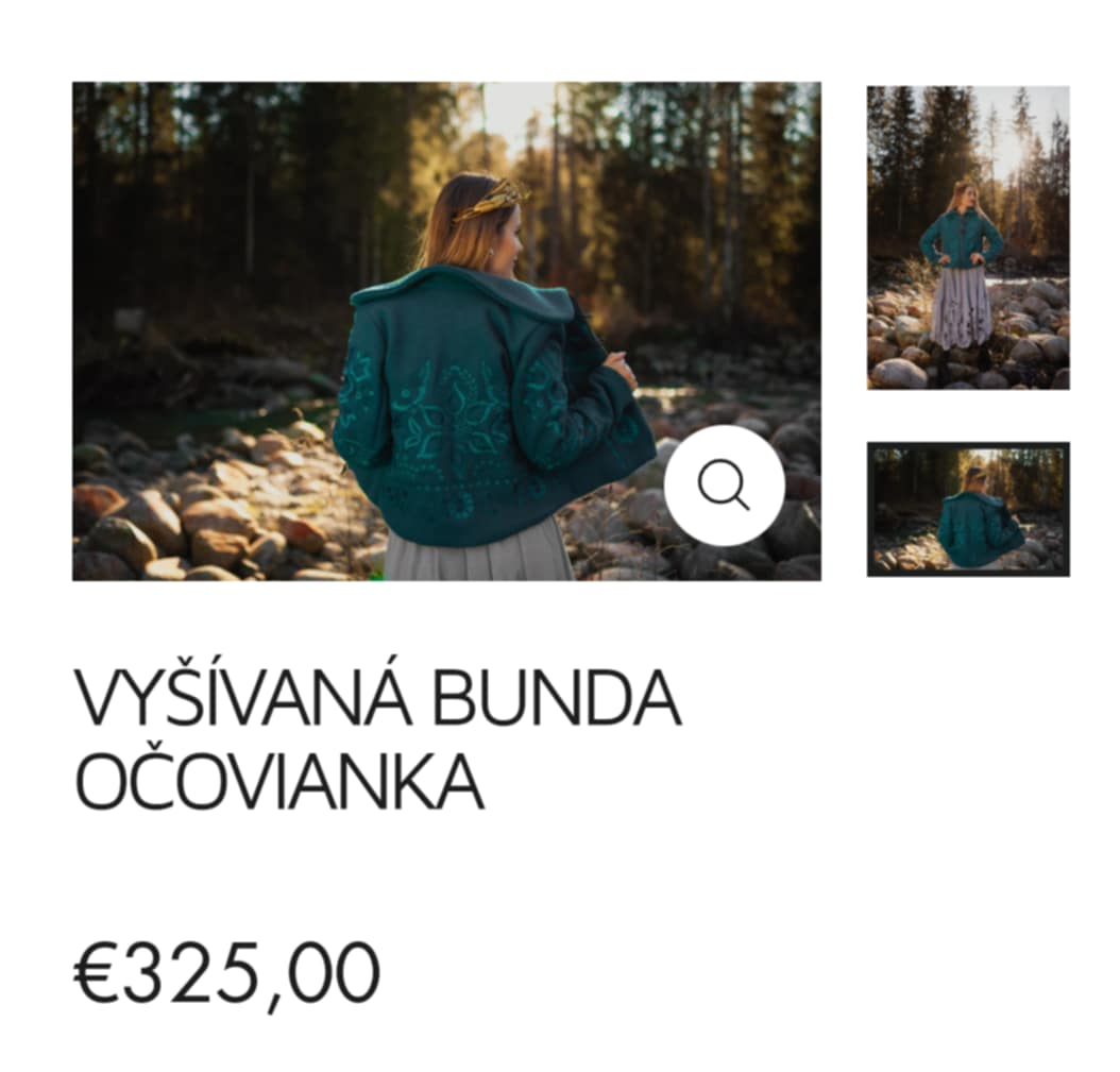 Vyšívaný kabátik zn. Jaroslava Wurll Kocanová - 3