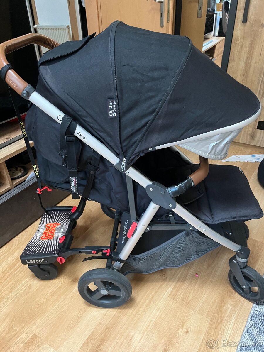 Oyster Zero kočiar, kočík, lascal schodík, podložka,nánožní - 3