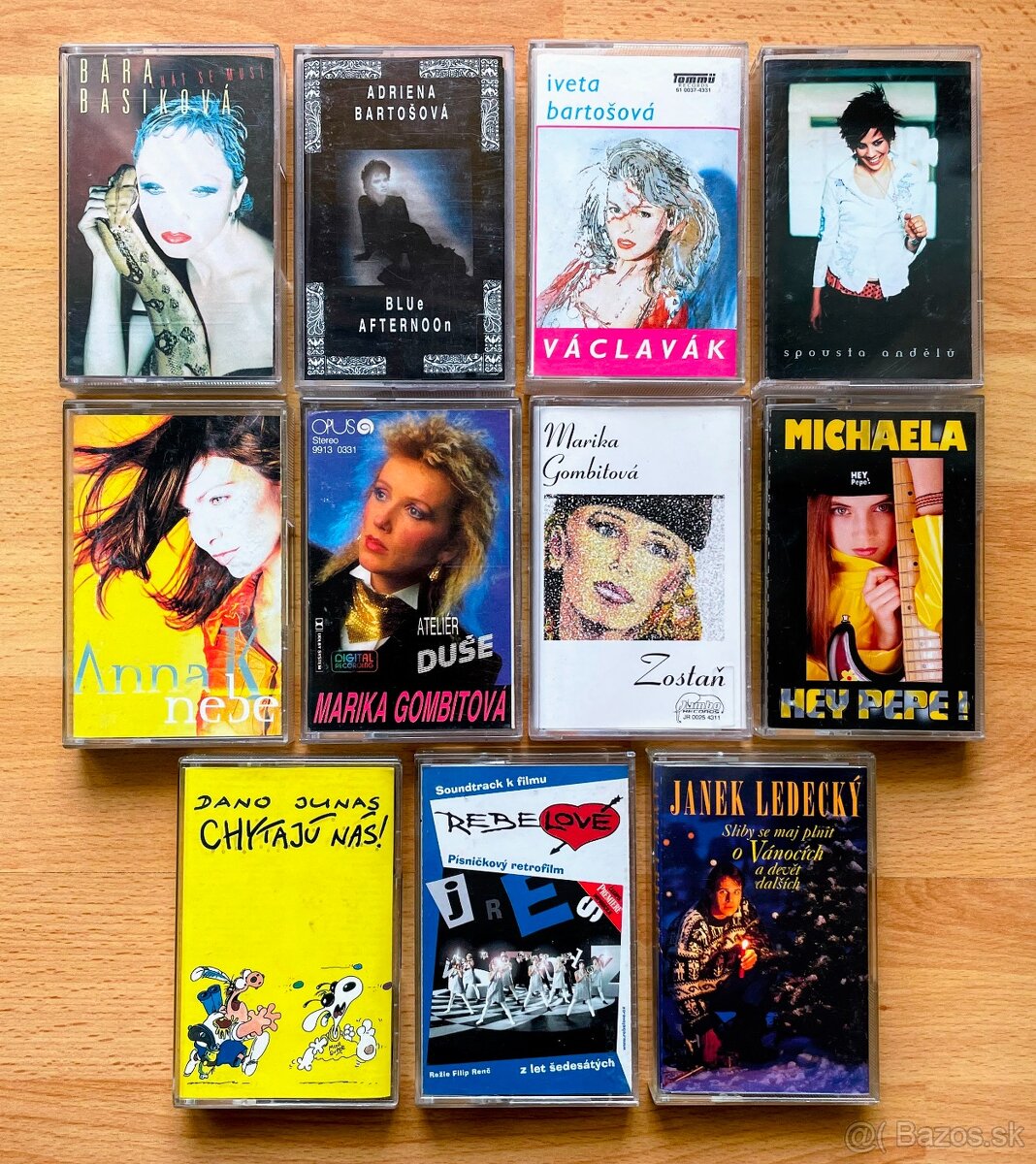 MC kazety - SK a CZ interpreti, skupiny - 3