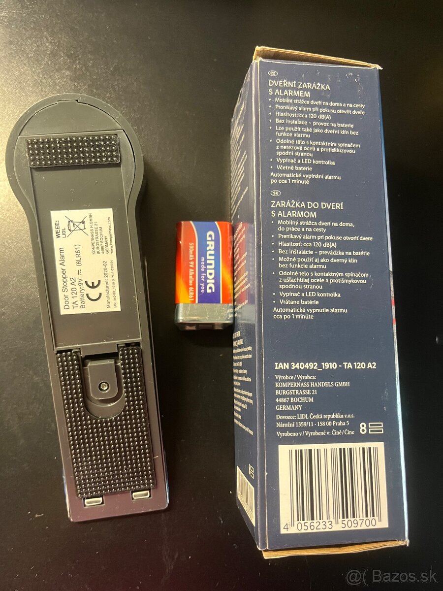 Alarm zábrana do dverí - 3