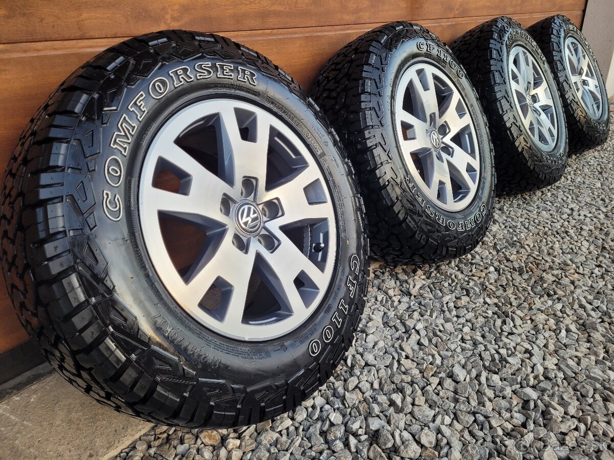 Vw AMAROK disky + pneu 245/70R17