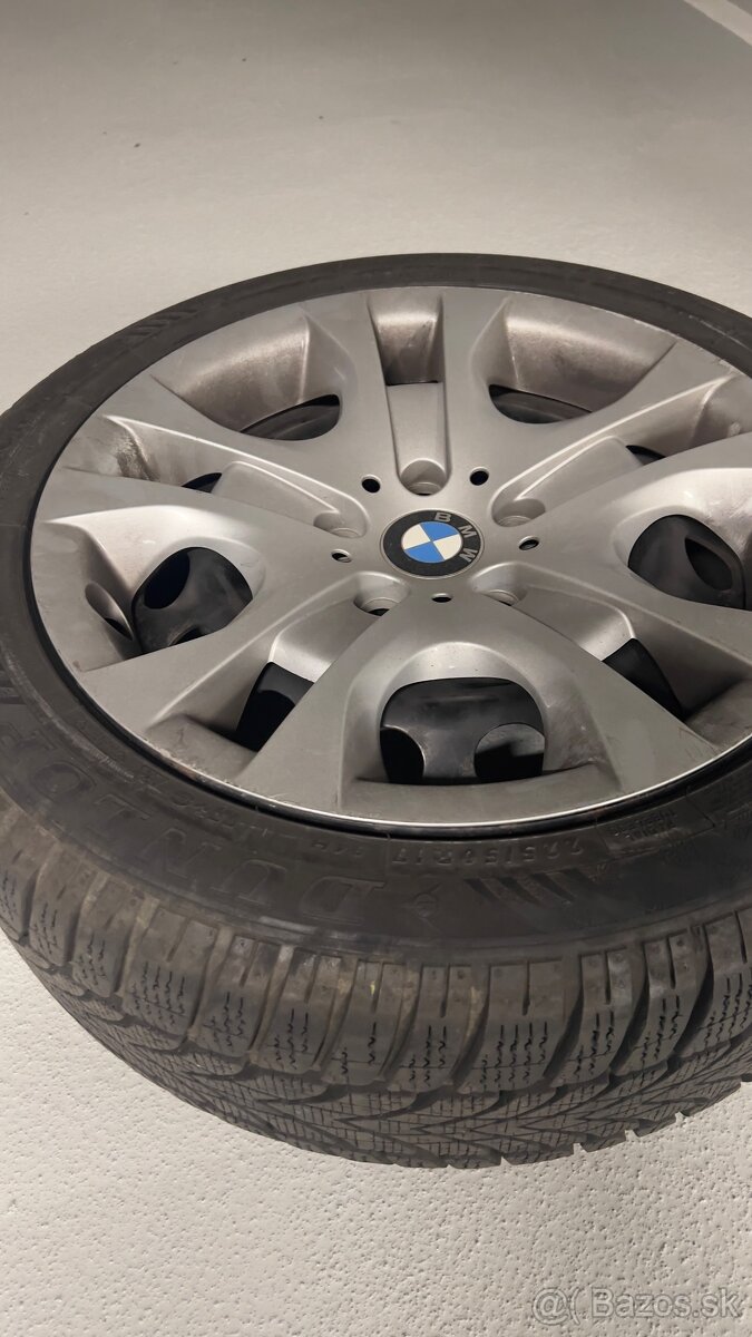 Zimné kolesá Dunlop225/50R17 runflat vrátane krytov - 3