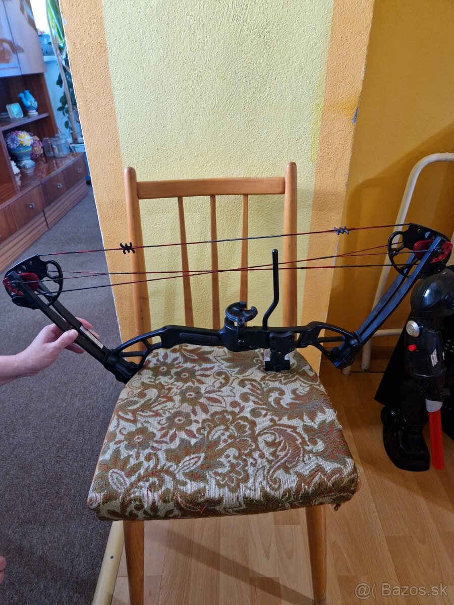 Predám kladkový luk Rex (20-65 lbs) s príslušenstvom - 3