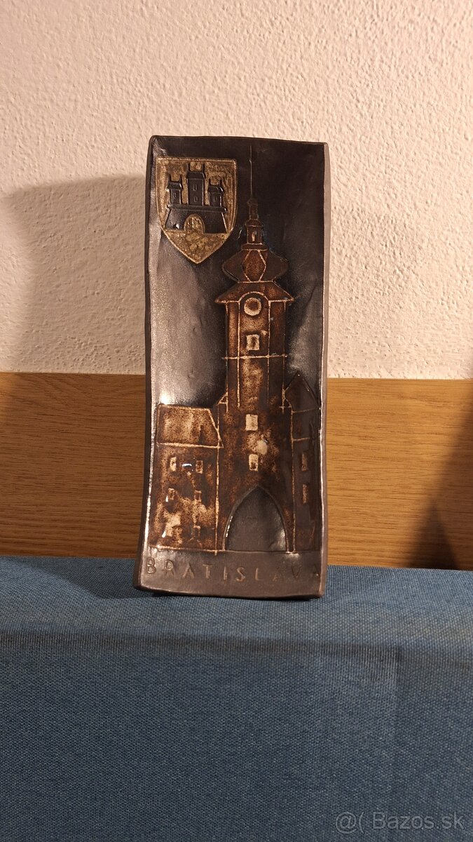 Keramické reliéfy Bratislavy – ručná slovenská práca - 3