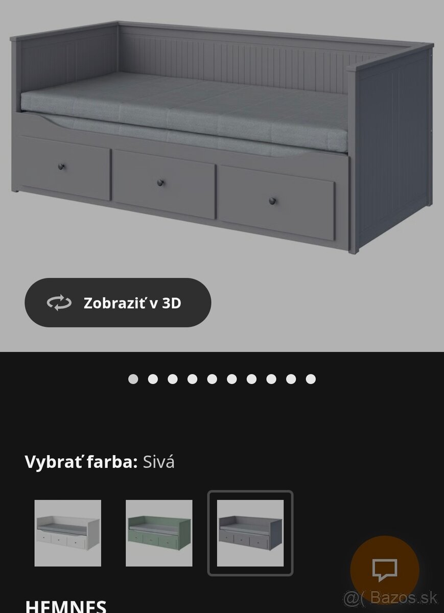 Postel Ikea Hemnes - 3