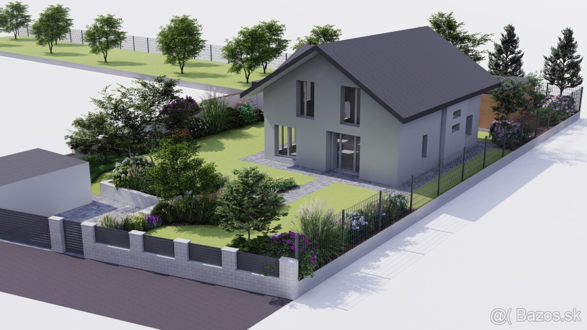 Navrhovanie fasád a záhrad - 3
