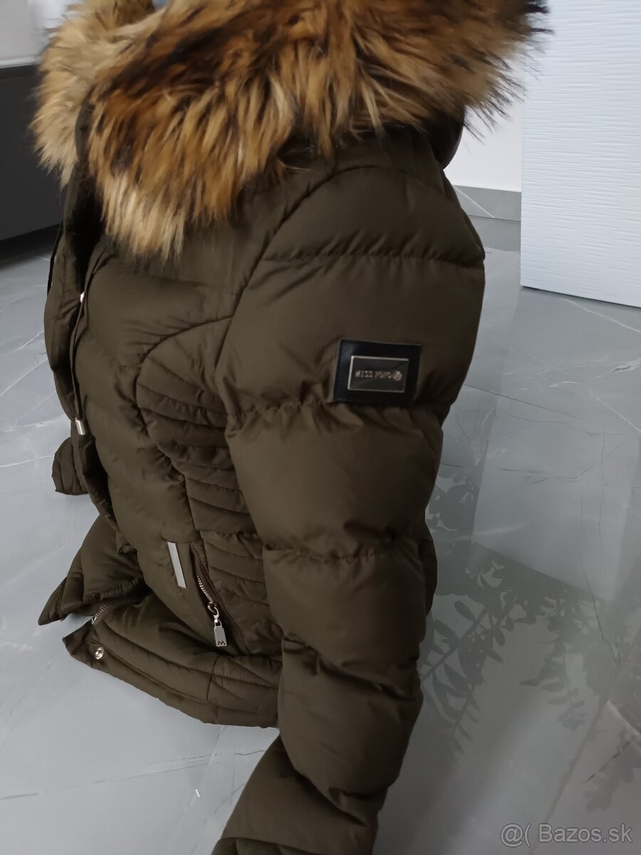 Damska kvalitna bunda velkost 38_40 - 3