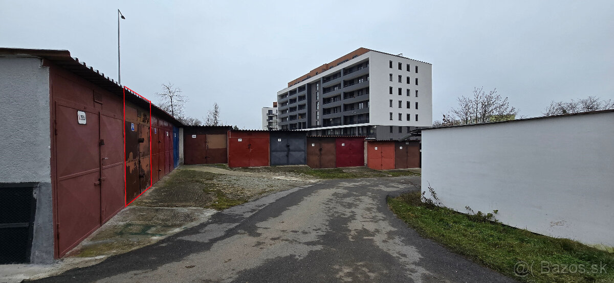 Predaj radovej garáže s pozemkom, Popradská, Katkin park - 3