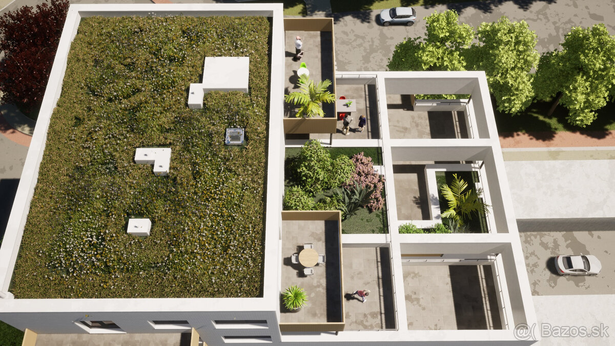 Exkluzívny 3-izbový byt s terasou – LOTOS Trnava, 7. a 8. po - 3