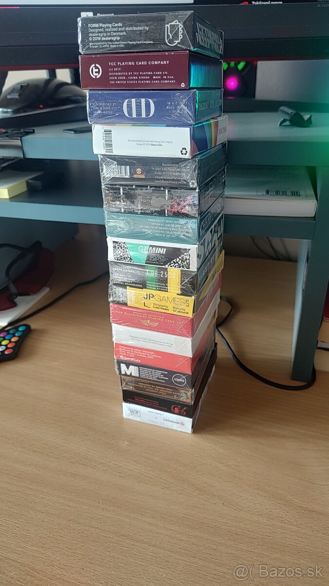NOVÉ hracie karty priamo z mojej zbierky. - 3