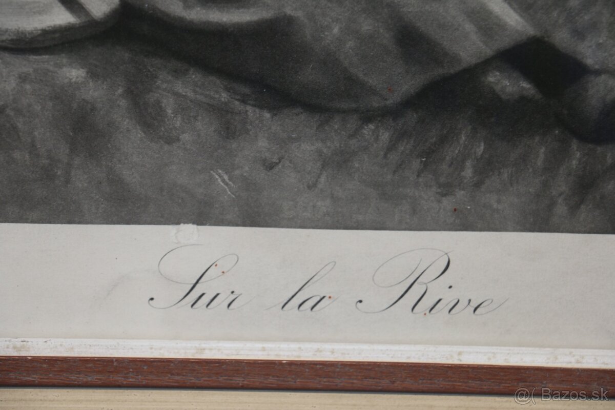 Starý grafický list z roku 1912 - 3