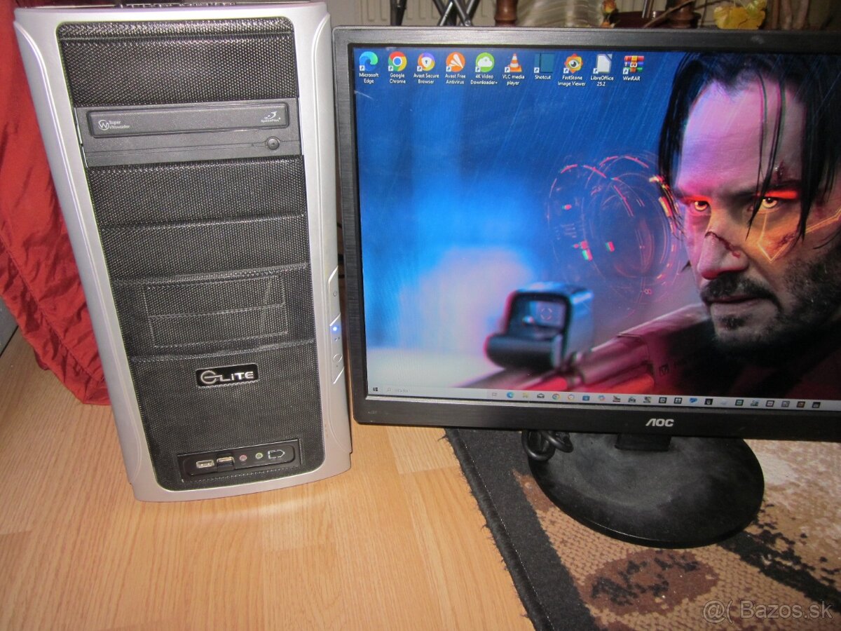 HERNÉ PC i5,16 GB,128GB,500GB,RX-580 8GB - 3