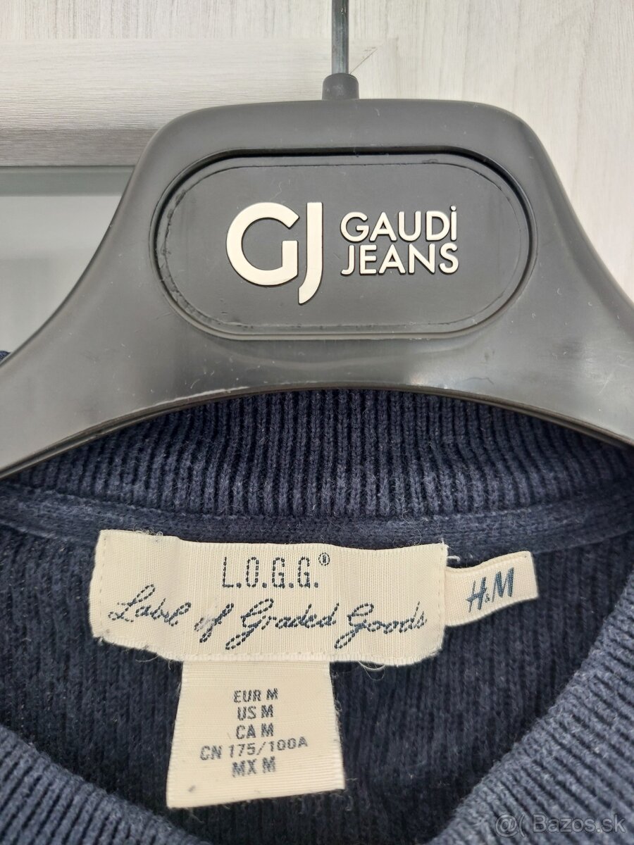 Sveter tmavomodry HM - 3