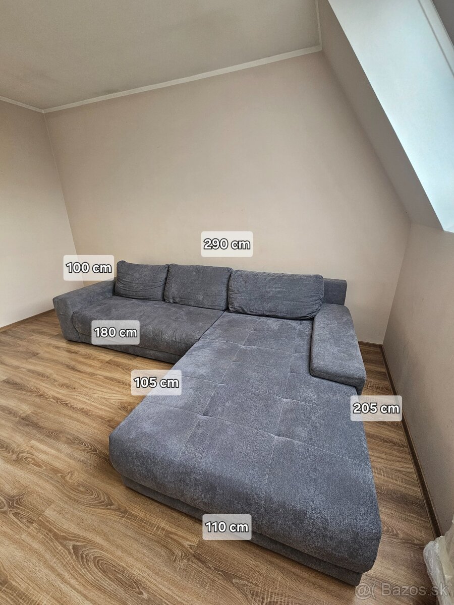 Predám rohovú sedačku - 3