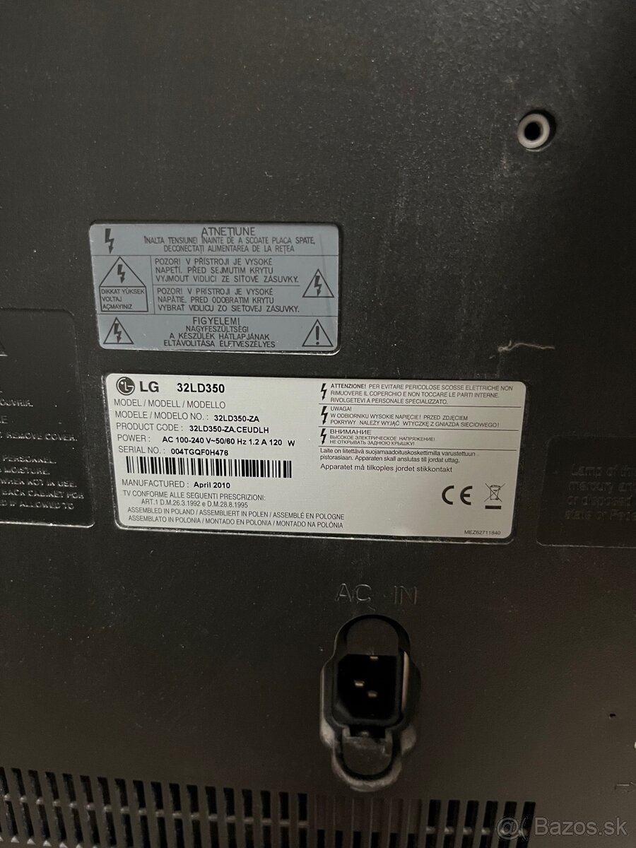 LG televízor 32LD350 - 3