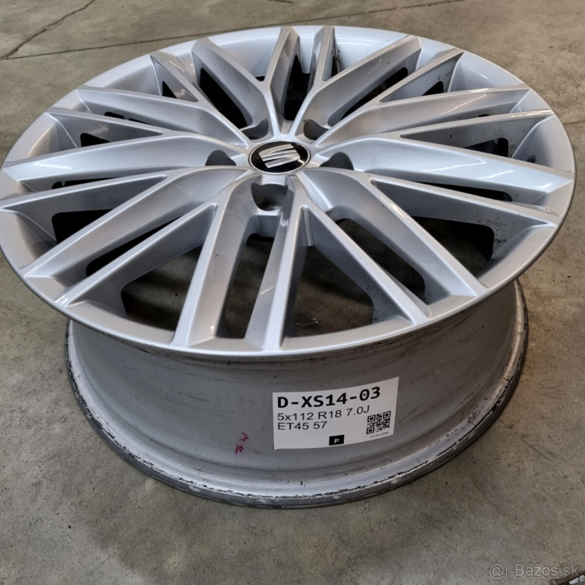 Hliníkové disky 5x112 R18 7J ET45 - 3